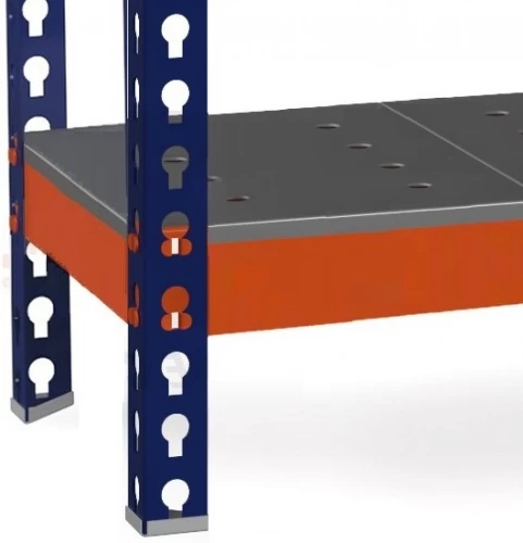 Стеллаж металлический Профи Т-150/1 (2500x1240x770) P/5